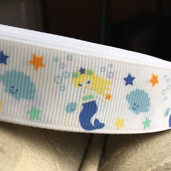 5/$24 grosgrain Ribbon 7/8” NEW 5 yards mermaid - Picture 5 of 5